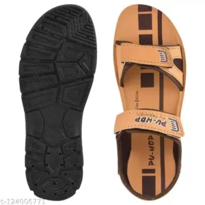 Trendy Relaxed Sandals for Men, Outdoor Brown Sandals - Image 2