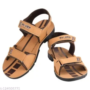 Trendy Relaxed Sandals for Men, Outdoor Brown Sandals - Image 3