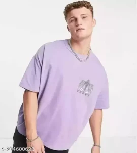 Oversize Printed Back front Printed Men tshirt - Image 2