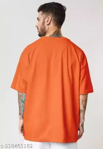 Trendy LEOTUDE Oversized Half Sleeve Men's T-Shirt - Image 3