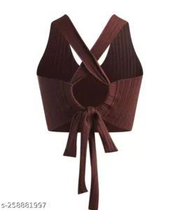 Trendy Halter Sleeveless top (Parker)for girls - Image 2