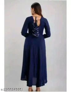 blue kurtis for woman dupatta set - Image 2