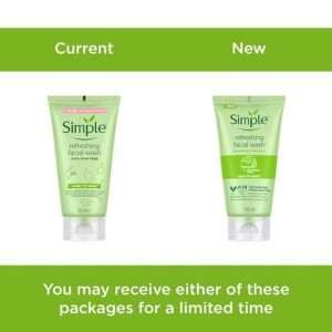 Simple Kind To Skin Refreshing Facewash, 150ml - Image 2