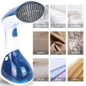 WARMEX Garment Steamer with 270ML Water Tank - Suitable For All Types Fabrics & Kills 99.9% Bacteria - No Ironing Board Required, Niagara+ - Image 6