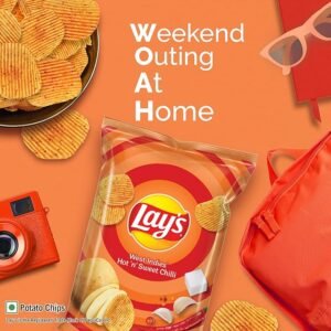 Lay's West Indies Hot n Sweet Chilli Flavour Potato Chips - Image 2