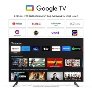 Panasonic 80 cm (32 inches) HD Ready Smart LED Google TV TH32MS660DX (Black) - Image 2