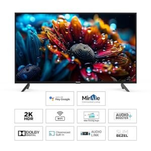 Panasonic 80 cm (32 inches) HD Ready Smart LED Google TV TH32MS660DX (Black) - Image 3