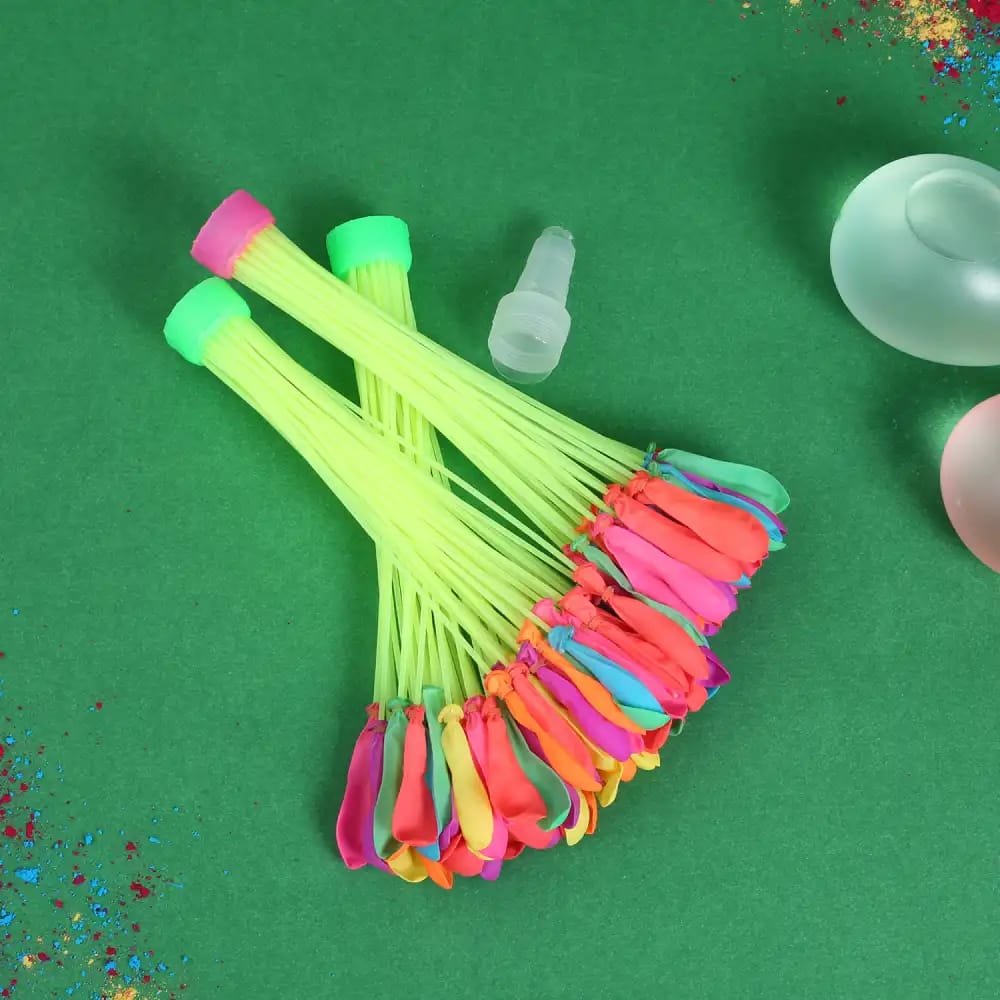 Holi Magic Water Balloons (Multicolor) by Cock