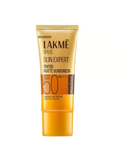 Lakme 9To5 Tint Matte Sunscreen (SPF 50 PA+++)