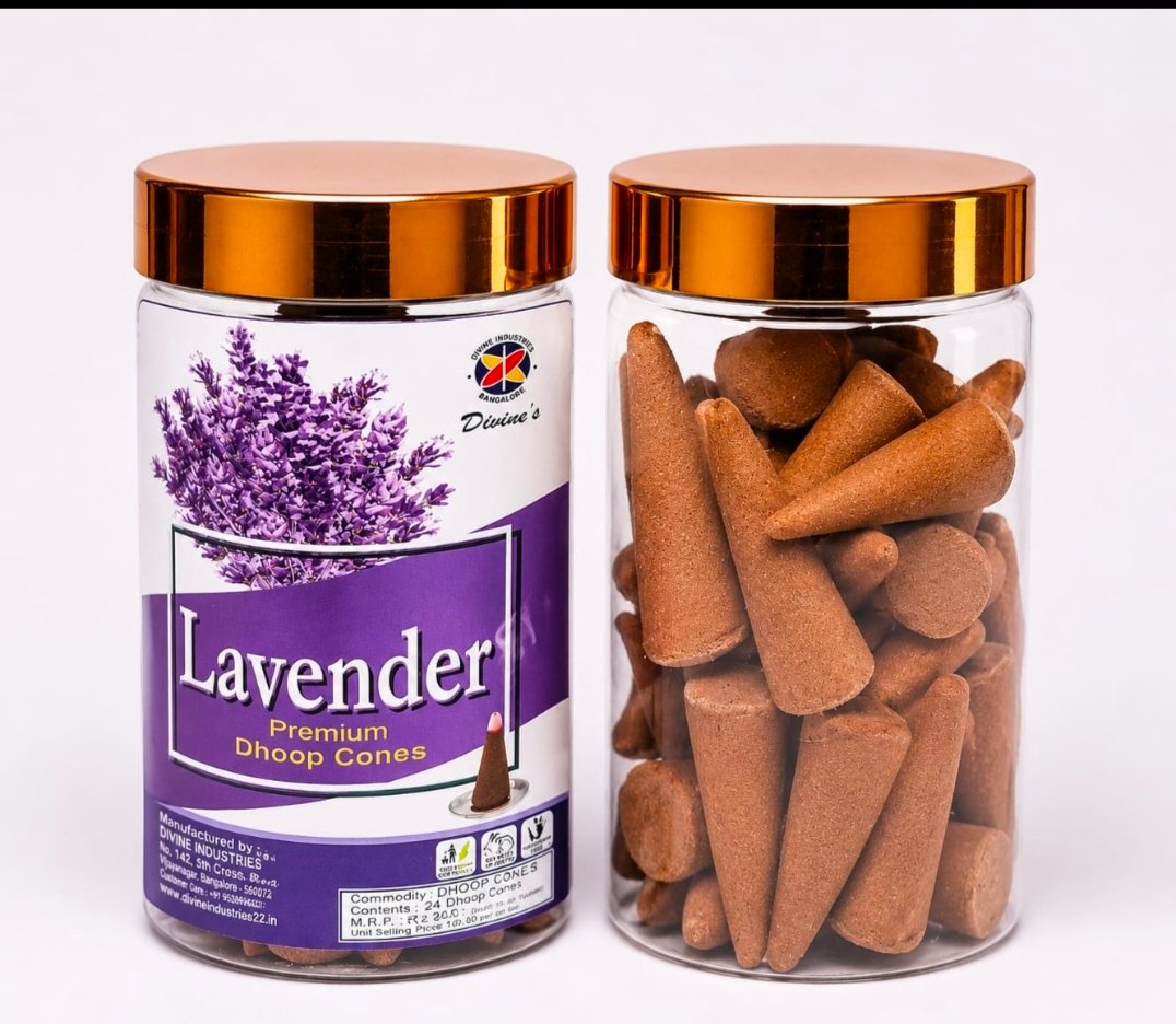Dhoop Cones - 100 gm Jar